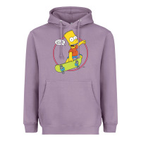 Lavender The Simpsons Bart Simpson Eat My Shorts Heavyweight Hoodie - longCreatives