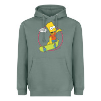 Sage The Simpsons Bart Simpson Eat My Shorts Heavyweight Hoodie - longCreatives