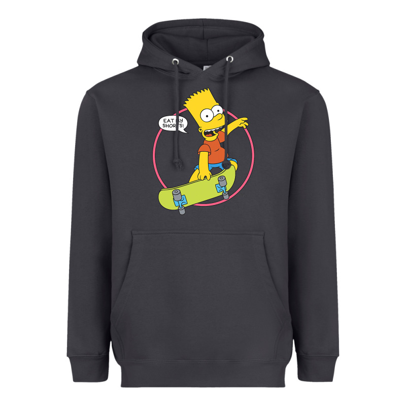 The Simpsons Bart Simpson Eat My Shorts Heavyweight Hoodie by longCreatives | Teevron