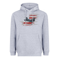 Heather Grey CH-47 Chinook Helicopter USA Flag Helicopter Pilot Gifts Heavyweight Hoodie - longCreatives