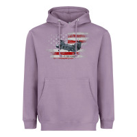 Lavender CH-47 Chinook Helicopter USA Flag Helicopter Pilot Gifts Heavyweight Hoodie - longCreatives