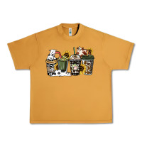 Peanut Butter cowhide coffee cup Urban Heavy Tee - HowdyJamesFarm