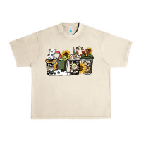 Sandshell cowhide coffee cup Urban Heavy Tee - HowdyJamesFarm