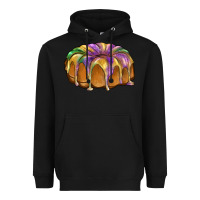 Black king cake Heavyweight Hoodie - BarkalooDesign