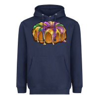 Navy king cake Heavyweight Hoodie - BarkalooDesign