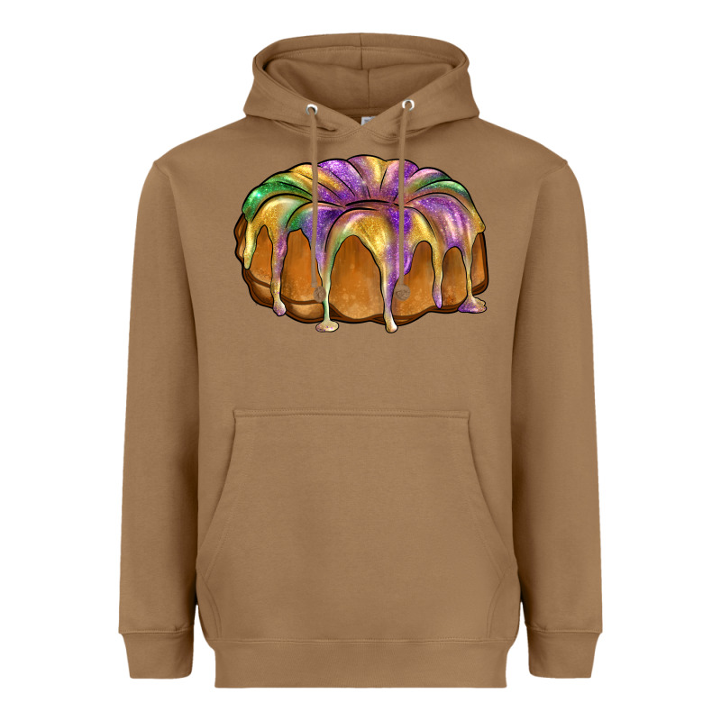 King Cake Heavyweight Hoodie by BarkalooDesign | Teevron