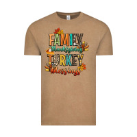 Vintage Coffee family thanksgiving turkey blessing Vintage Tee - CowGirlArtShop