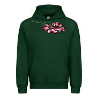 Forest Green red grape Urban Hoodie - AdoDesignShop