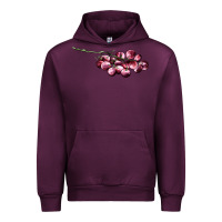 Mauve Wine red grape Urban Hoodie - AdoDesignShop