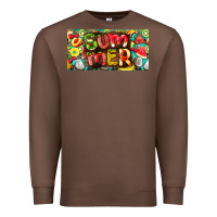 Chestnut summer with fruits license plate Premium Sweatshirt - BarkalooDesign