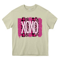 Mossy Love Xoxo Brushstrokes Valentines Heavy Core Tee - Bettercallsaul
