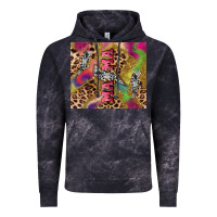 Cloud Black Colorful leopard lightning bolt tumbler mother's Vintage Hoodie - HowdyJamesFarm