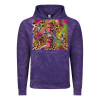 Cloud Purple Colorful leopard lightning bolt tumbler mother's Vintage Hoodie - HowdyJamesFarm
