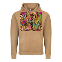 Vintage Camel Colorful leopard lightning bolt tumbler mother's Vintage Hoodie - HowdyJamesFarm