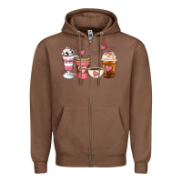 Chestnut Mommy coffee Zipper Hoodie - Artiststas