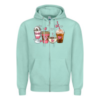 Seafoam Mommy coffee Zipper Hoodie - Artiststas