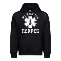 Black Emt, Ems And Paramedic We Race the Reaper Urban Hoodie - longCreatives