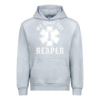 Heather Grey Emt, Ems And Paramedic We Race the Reaper Urban Hoodie - longCreatives