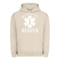 Pigment French Oak Emt, Ems And Paramedic We Race the Reaper Urban Hoodie - longCreatives