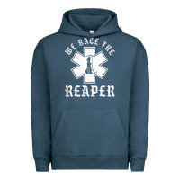 Pigment Midnight Navy Emt, Ems And Paramedic We Race the Reaper Urban Hoodie - longCreatives