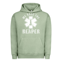 Pigment Oil Green Emt, Ems And Paramedic We Race the Reaper Urban Hoodie - longCreatives