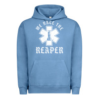 Pigment Pebble Blue Emt, Ems And Paramedic We Race the Reaper Urban Hoodie - longCreatives