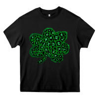 Black shamrock st patrick Heavy Core Tee - Bettercallsaul