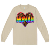 Mushroom lgbt pride human Long Sleeve Tee - OliviaCreatesArt
