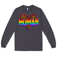 Smoke lgbt pride human Long Sleeve Tee - OliviaCreatesArt