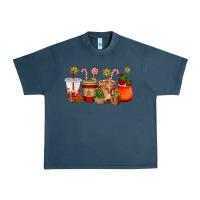 Midnight Navy christmas cup cakes coffee cups Urban Heavy Tee - CowGirlArtShop