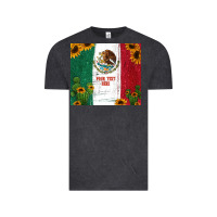 Vintage Black preview cactus sunflower mexican flag Vintage Tee - Jasminsmagicworld