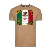 Vintage Coffee preview cactus sunflower mexican flag Vintage Tee - Jasminsmagicworld