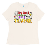 Bone You Can't Scare Me I'm a Teacher Ladies Tee - texasbilliewilder