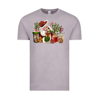Vintage Zinc western santa cowboy coffe cups christmas Vintage Tee - CowGirlArtShop
