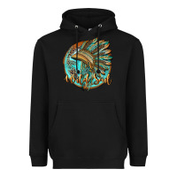 Black wild soul Heavyweight Hoodie - BarkalooDesign