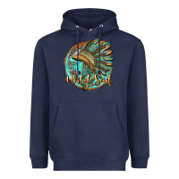 Navy wild soul Heavyweight Hoodie - BarkalooDesign