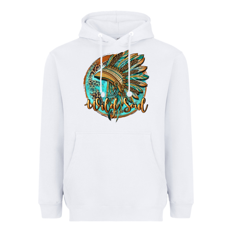 Wild Soul Heavyweight Hoodie by BarkalooDesign | Teevron