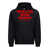 Black merciless indian savages Urban Hoodie - longCreatives
