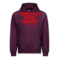 Mauve Wine merciless indian savages Urban Hoodie - longCreatives