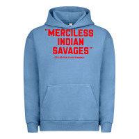 Pigment Pebble Blue merciless indian savages Urban Hoodie - longCreatives