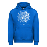 Cobalt Time Travel Traveler Watch Vintage Clock Steampunk Gift Urban Hoodie - longCreatives