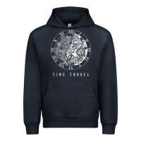 Navy Time Travel Traveler Watch Vintage Clock Steampunk Gift Urban Hoodie - longCreatives