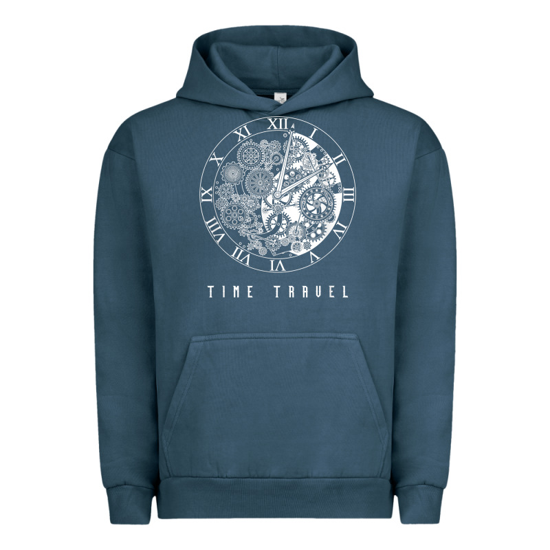 Time Travel Traveler Watch Vintage Clock Steampunk Gift Urban Hoodie by longCreatives | Teevron