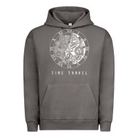 Pigment Tornado Time Travel Traveler Watch Vintage Clock Steampunk Gift Urban Hoodie - longCreatives