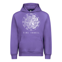 Tulip Time Travel Traveler Watch Vintage Clock Steampunk Gift Urban Hoodie - longCreatives