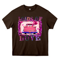 Chocolate Brown Loads Of Love Heavy Core Tee - Bettercallsaul