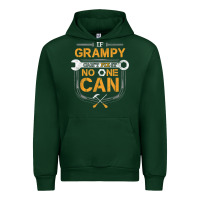 Forest Green Mens Grampy Funny Handyman Fix It Fathers Day Gift Urban Hoodie - longCreatives