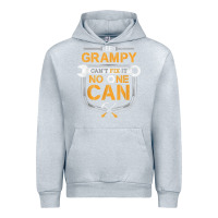 Heather Grey Mens Grampy Funny Handyman Fix It Fathers Day Gift Urban Hoodie - longCreatives