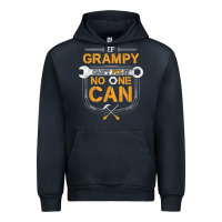 Navy Mens Grampy Funny Handyman Fix It Fathers Day Gift Urban Hoodie - longCreatives