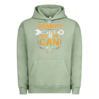 Pigment Oil Green Mens Grampy Funny Handyman Fix It Fathers Day Gift Urban Hoodie - longCreatives